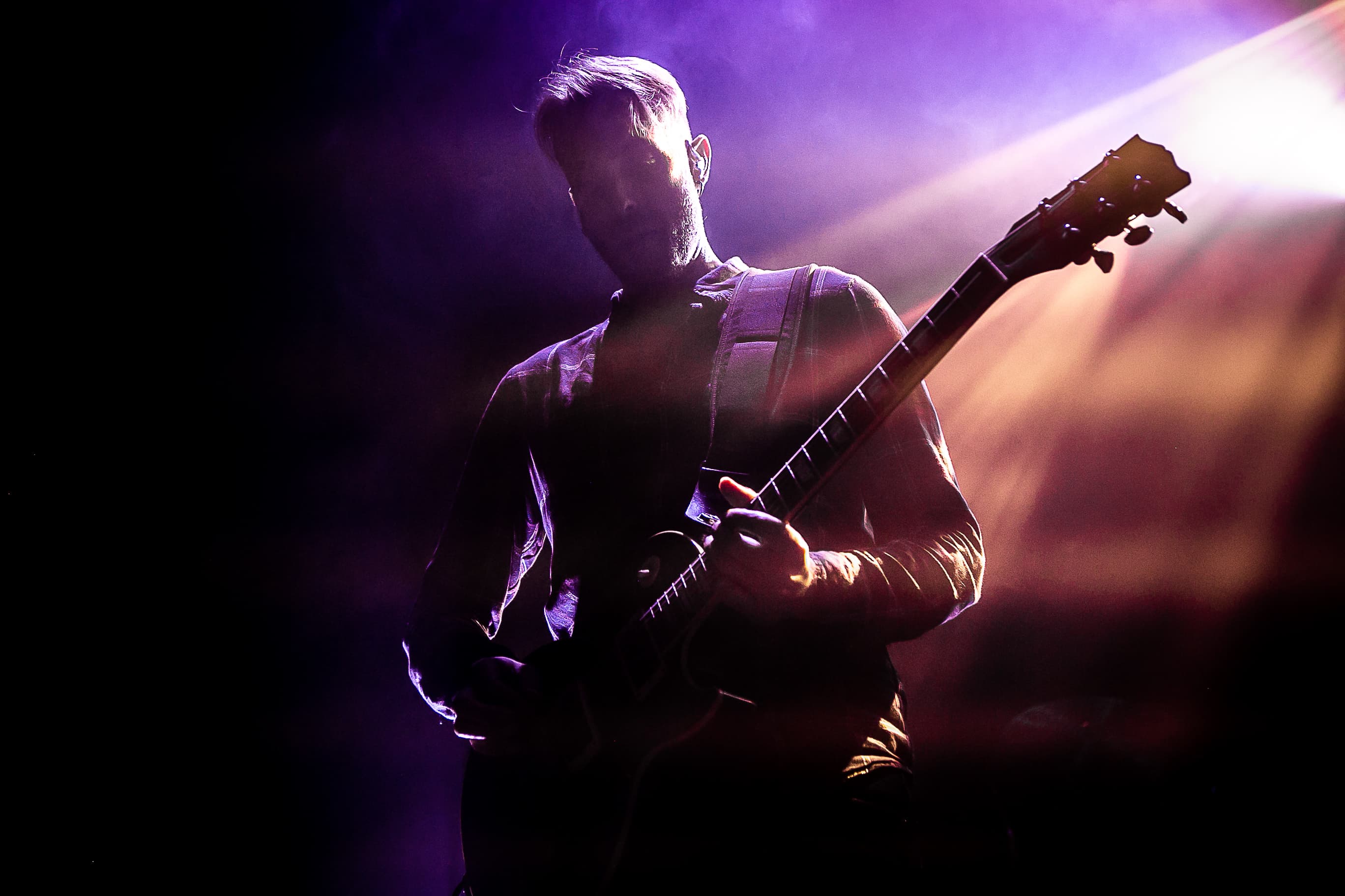 Pierre Redondo Playing the guitar