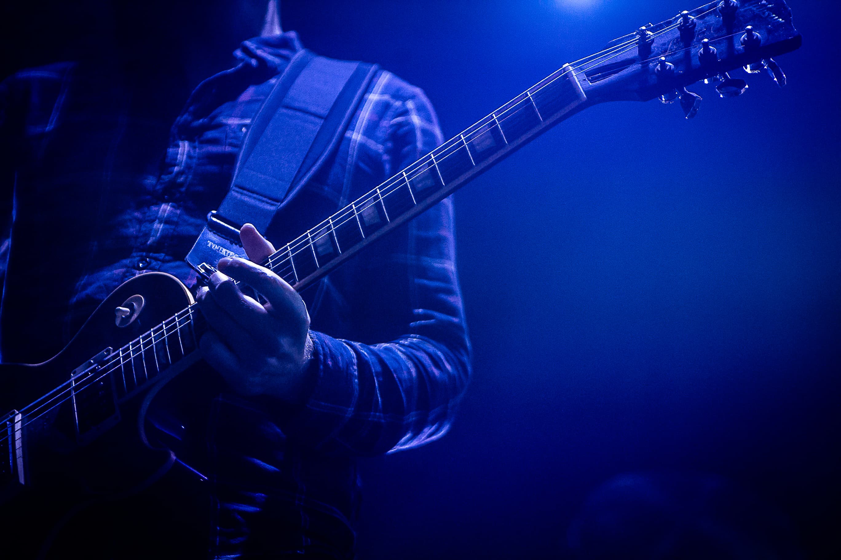 Pierre Redondo Playing the guitar